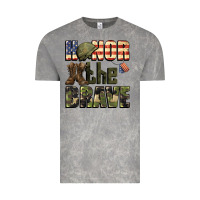 Cloud Rock Honor the brave 4th of july Vintage Tee - CowGirlArtShop