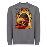 Storm Halloween Skull Candles and Roses Heavyweight Sweatshirt - texasbilliewilder