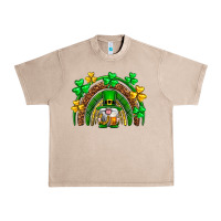 French Oak St. Patrick's Day gnome rainbow Urban Heavy Tee - Neo Western