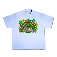 Grape Ice St. Patrick's Day gnome rainbow Urban Heavy Tee - Neo Western