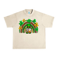 Sandshell St. Patrick's Day gnome rainbow Urban Heavy Tee - Neo Western