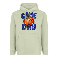 Matcha game day basketball Heavyweight Hoodie - MaliasSmallBusiness