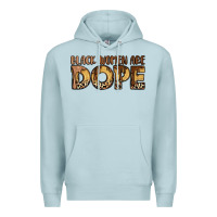 Blue Mist black women are dope Premium Hoodie - LillyAllenDesigns