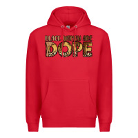 Red black women are dope Premium Hoodie - LillyAllenDesigns