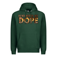 Sports Green black women are dope Premium Hoodie - LillyAllenDesigns