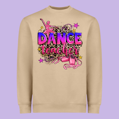 Dance Teacher Heavyweight Sweatshirt Designed By Zillion Design Studio