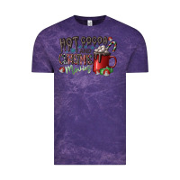 Cloud Purple hot cocoa and christmas movies Vintage Tee - CowhideDigitalArt
