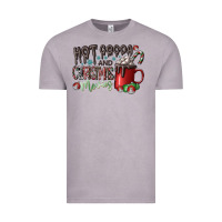 Vintage Zinc hot cocoa and christmas movies Vintage Tee - CowhideDigitalArt
