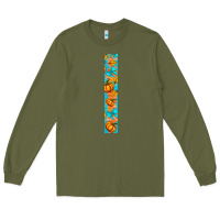 Army Green Fall Pumpkin Long Sleeve Tee - BundleAndBundleShop