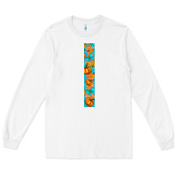 White Fall Pumpkin Long Sleeve Tee - BundleAndBundleShop