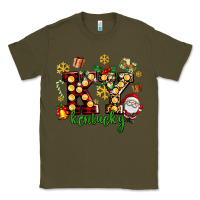 Army Green ky kentucky christmas Classic Tee - AdoDesignShop