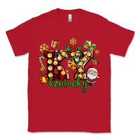 Red ky kentucky christmas Classic Tee - AdoDesignShop