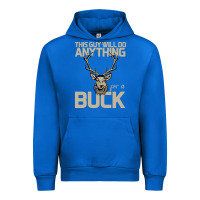 Cobalt Funny Hunters Will Do Anything For a Buck Hunting Urban Hoodie - Bettercallsaul