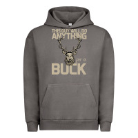Pigment Tornado Funny Hunters Will Do Anything For a Buck Hunting Urban Hoodie - Bettercallsaul