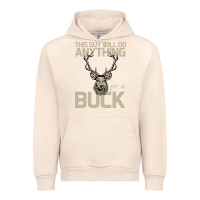 Sandshell Funny Hunters Will Do Anything For a Buck Hunting Urban Hoodie - Bettercallsaul