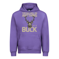 Tulip Funny Hunters Will Do Anything For a Buck Hunting Urban Hoodie - Bettercallsaul