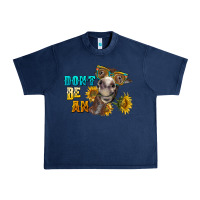 Navy don't be an ass donkey Urban Heavy Tee - BarkalooDesign