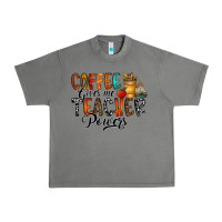 Tornado coffee gives me teacher Urban Heavy Tee - CowhideDigitalArt