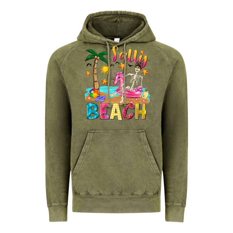 Salty Beach Vintage Hoodie by texasbilliewilder | Teevron