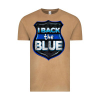 Vintage Camel I back the blue 4th of July Vintage Tee - CowGirlArtShop