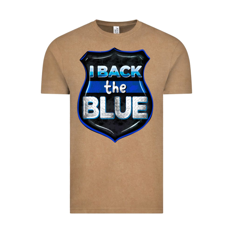 I Back The Blue 4th Of July Vintage Tee by CowGirlArtShop | Teevron