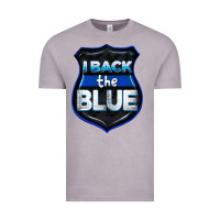 Vintage Zinc I back the blue 4th of July Vintage Tee - CowGirlArtShop