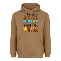 Toasted Coconut i'm better person when i'm tan Heavyweight Hoodie - MaliasSmallBusiness