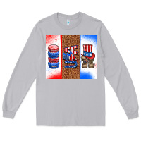 Moon Dust usa macaroon and boots Long Sleeve Tee - AdoDesignShop