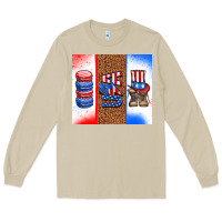 Mushroom usa macaroon and boots Long Sleeve Tee - AdoDesignShop