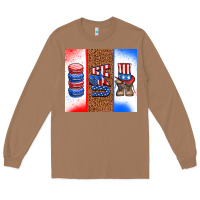 Toasted Coconut usa macaroon and boots Long Sleeve Tee - AdoDesignShop