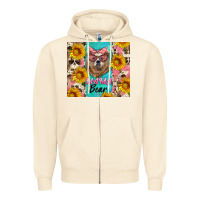 Sandshell mama bear Zipper Hoodie - Artiststas
