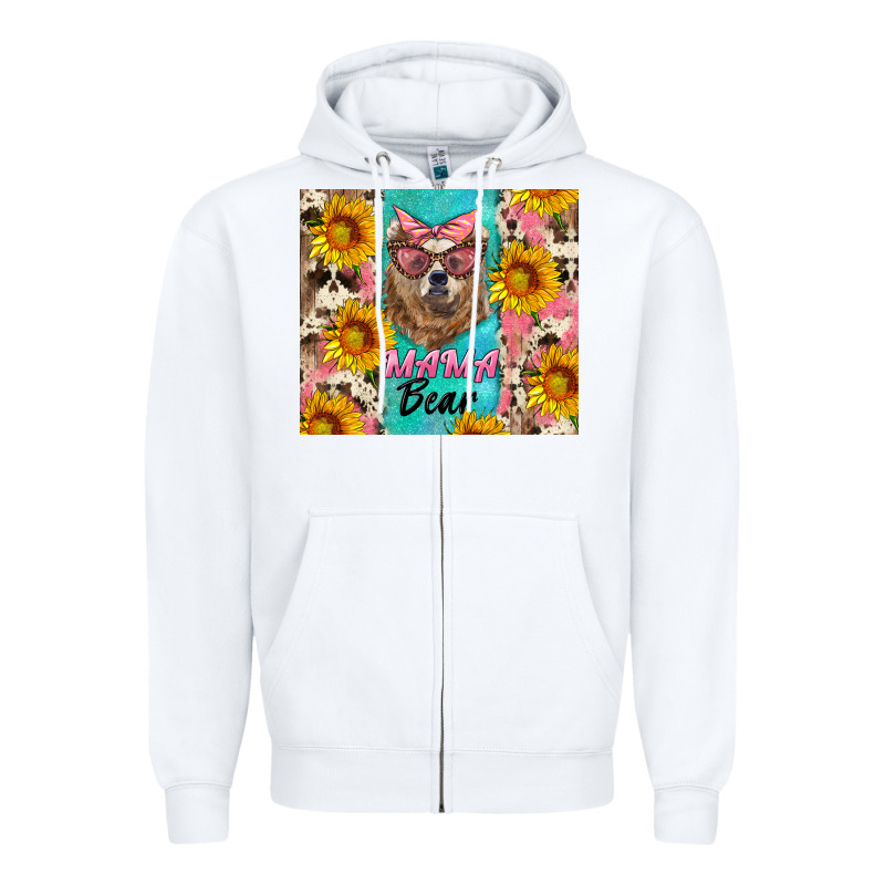 Mama Bear Zipper Hoodie by Artiststas | Teevron
