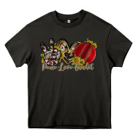 Asphalt peace love cricket Heavy Core Tee - RacoonDesign