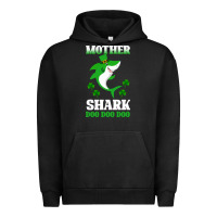 Pigment Black Mother Shark Doo Doo Doo Urban Hoodie - Bettercallsaul