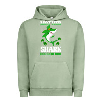 Pigment Oil Green Mother Shark Doo Doo Doo Urban Hoodie - Bettercallsaul