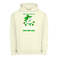 Pigment Pistachio Mother Shark Doo Doo Doo Urban Hoodie - Bettercallsaul