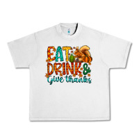 Lunar Rock eat drink give thanks Urban Heavy Tee - CowhideDigitalArt