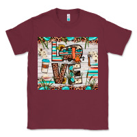 Burgundy love camp Classic Tee - JahusDesignShop