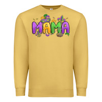 Antique Gold mardi gras mama Premium Sweatshirt - MaliasSmallBusiness