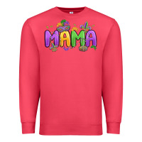 Cardinal mardi gras mama Premium Sweatshirt - MaliasSmallBusiness