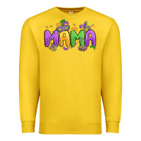 Lemon mardi gras mama Premium Sweatshirt - MaliasSmallBusiness