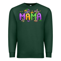 Sports Green mardi gras mama Premium Sweatshirt - MaliasSmallBusiness