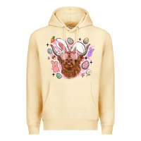 Pina Colada highland heifer easter Premium Hoodie - LillyAllenDesigns