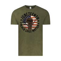 Vintage Olive black lives matter Vintage Tee - HRA Design Shop