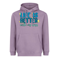 Lavender life is better with my boys Heavyweight Hoodie - MaliasSmallBusiness