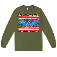 Usa Camouflage American Flag Long Sleeve Tee | Teevron