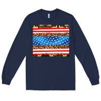 Navy usa camouflage american flag Long Sleeve Tee - AdoDesignShop