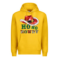 Lemon ho ho howdy christmas hat Premium Hoodie - AdoDesignShop