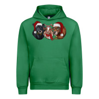 Emerald christmas heifers Urban Hoodie - RanaPortraitStore