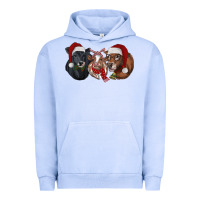 Pigment Grape Ice christmas heifers Urban Hoodie - RanaPortraitStore